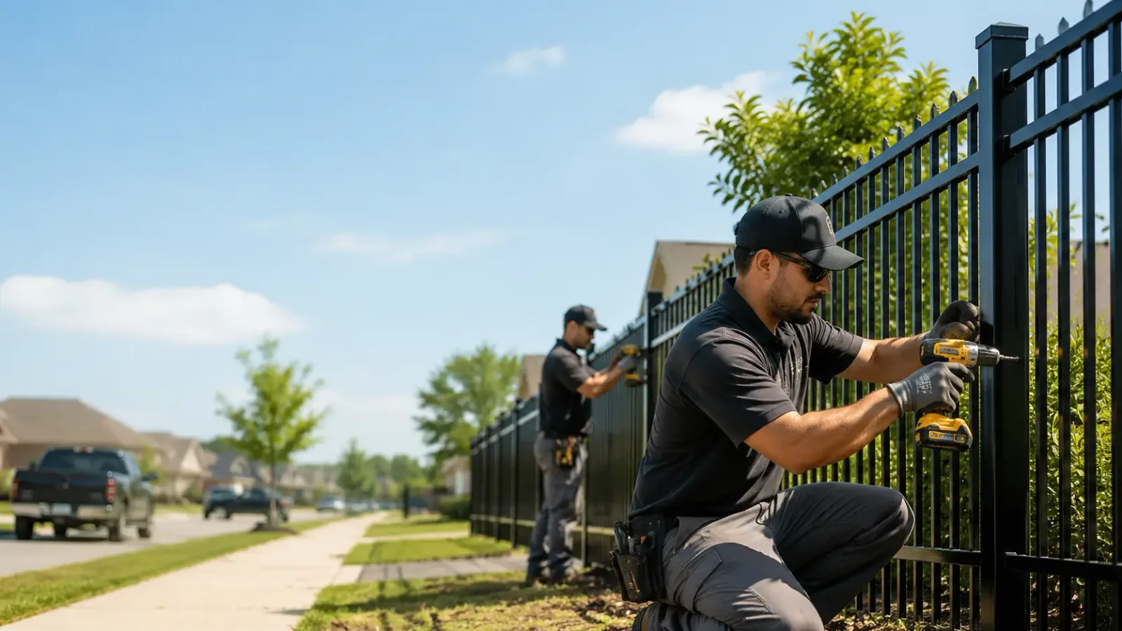 Metal Fence Installation in Webster, WI